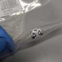 Fine Silver Plated Crystal Stud Earrings