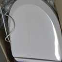 Bidet Toilet Seat Elongated, Heated Bidet with Remote Control, Unlimited Warm Water & Warm Air Dryer, Heated Seat, Self Cleaning Nozzle, Night Light, Soft Close Lid,102S-W