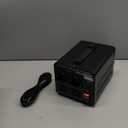 Yinleader 110V to 220/230V Voltage Converter Transformer Step Up/Down 120V to 240V with 2 US&2 EU Outlets 1500W