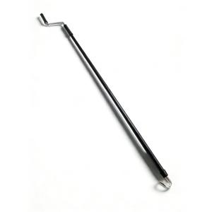Premium Heavy-Duty Metal Crank Wand 48in, Black