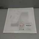 Upsimples 12x12 Picture Frame, Display Pictures 8x8 with Mat or 12 x 12 Without, Wall Hanging Square Frames, White, 1 Pack