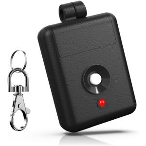 Linear DNT00026 Delta-3 310MHZ Garage Door Remote, 1-Channel Keychain Transmitter Compatible with Linear DTA DTC Ladybug, 8 Dip Switches Mini Garage Door Remote Opener, 1 Pack
