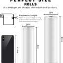 Vacuum Sealer Bags for Food,11"x20'(3 Rolls) and 8"x20'(3 Rolls) Commercial Grade Vacuum Seal Roll Bags,Food Saver Bags for Sous Vide Cooking,Meal Prep and Food Storage,BPA Free