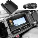 Coleya 2025 2026 Outlander Center Console Organizer for Mitsubishi Outlander (ES/SE/SEL/Platinum/Taril Edition), Durable ABS Plastic&AntiSlip Rubber Armrest Tray Insert 2025 Outlander Accessories