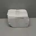 Rustic White Ceramic Vase for Home Decor, Antique Farmhouse Clay Jug Pitcher Vases for Aesthetic Textured Large Vintage Pottery with Handle for Centerpiece