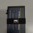 Furid Smart Card Wallet for Men Slim: Minimalist Wallet For Men - RFID Blocking Pop Up Front Pocket Wallet, Metal Wallet 11 Card Holder (Obsidian)