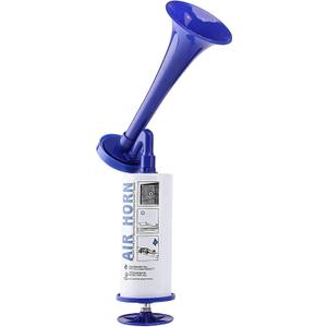Handheld Air Horn, Boat Safety Horns, Stadium Noise Maker for Sporting Events Trumpet Horns Noisemakers Loud Sound Soccer Cheer Horns for Sports Games, Party Supplies, Outdoor Boating, Camping (Dark Blue)