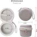 XANAD Hard Case for Hatch Rest Go Baby Sound Machine (Putty)