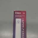 2 Pack Under Cabinet Lighting, 3 Color Temperatures Motion Sensor Light Indoor, LED Rechargeable Cabinet Lights, Stick-On Magnetic Closet Light, Wireless Under Counter Lights for Kitchen, Stair (8 inch)