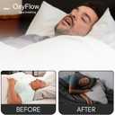 OxyFlow Nasal Strips for Breathing- for Sensitive Skin, Nose Strips for Snoring, Nasal Congestion Relief, Nasal Tape, Breathe Right, Athletic Nasal Strips, Extra Strength, Universal Fit.