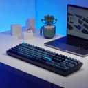 Keychron Q6 Pro Full Aluminum QMK/VIA Programmable Knob Bluetooth Custom Mechanical Keyboard, Full-Size KSA Double-Shot PBT Keycap Hot-Swappable, RGB Backlit, Red Switch for Mac Windows Linux - Black