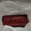 EACHY Travel Makeup Bag, Large Capacity Cosmetic Bag for Women, Waterproof PU Leather, Flat Open Portable Toiletry Bag for Skincare, Brushes & Travel Essentials (AO-Red)