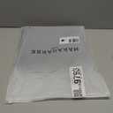 MARAGARBE Big Size Decorative Throw Pillow Cover 30x30 Inch for 32x32 Insert, Linen Blend, Solid Color for Couch Sofa Bed, Square, Black