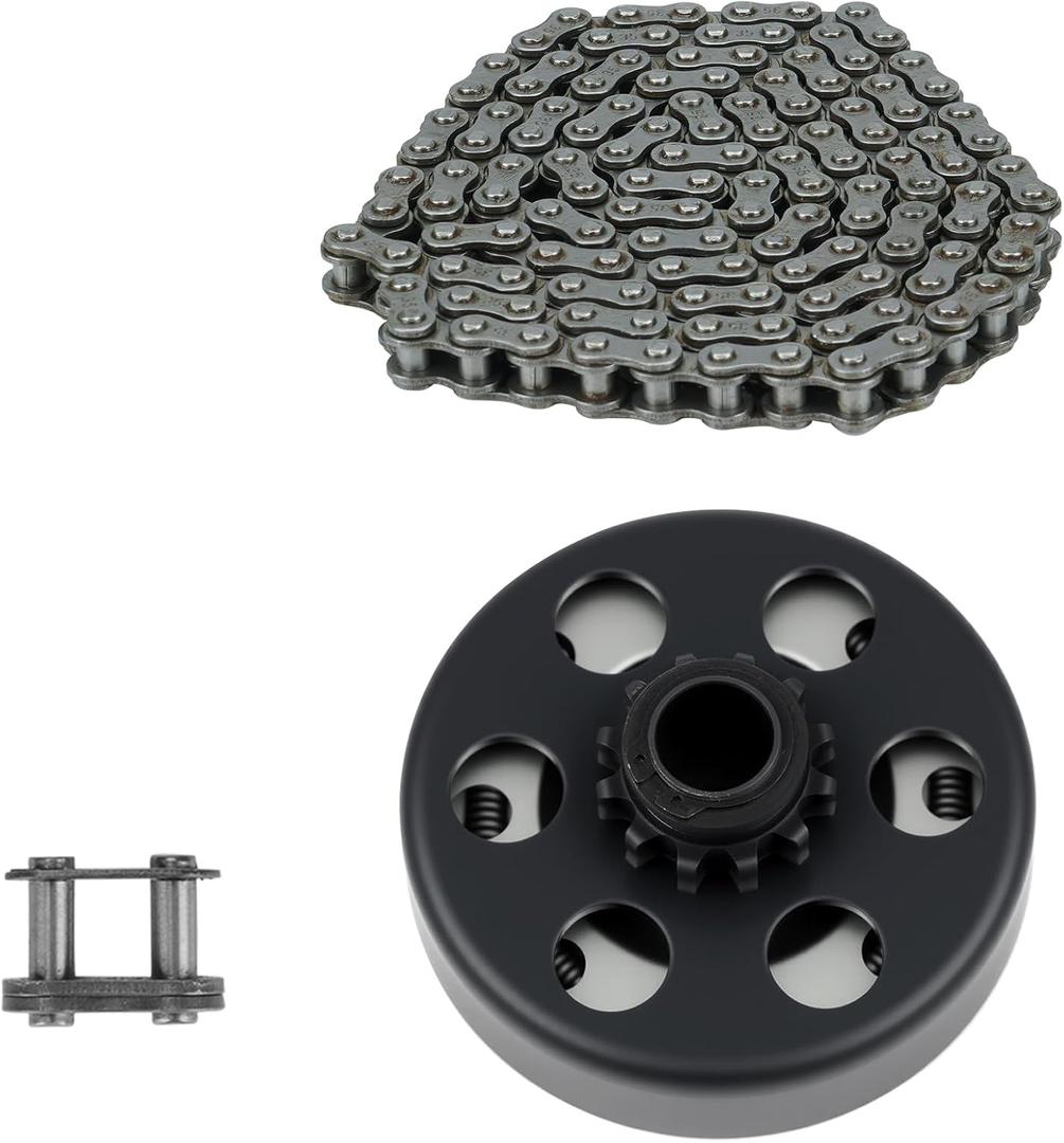 Go Kart Clutch 3/4 Bore 12T with #35 Chain, for Predator 212 Centrifugal Clutch Compatible with Honda GX160, GX200, GX140, GX120, GC160, GC190, Harbor Freight, Briggs and Stratton Tecumseh
