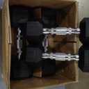 50 lbs Coated Dumbbell Set with Comfort handle, 10LBx2, 15lbx2