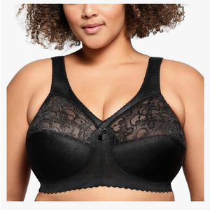 Glamorise Full Figure Plus Size MagicLift Original Support Bra Wirefree #1000 56C