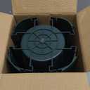 Blissun Christmas Tree Stand, Xmas Tree Base Stand, Christmas Tree Holder for Real Trees, Fits up to 8FT Real and Artificial Trees, Green