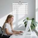 Wall Calendar 2026-2027, 2026-2027 Calendar July 2026 to December 2027, 14"11" Hanging Calendar for Home Office School Planning (Simple, Horizontal)