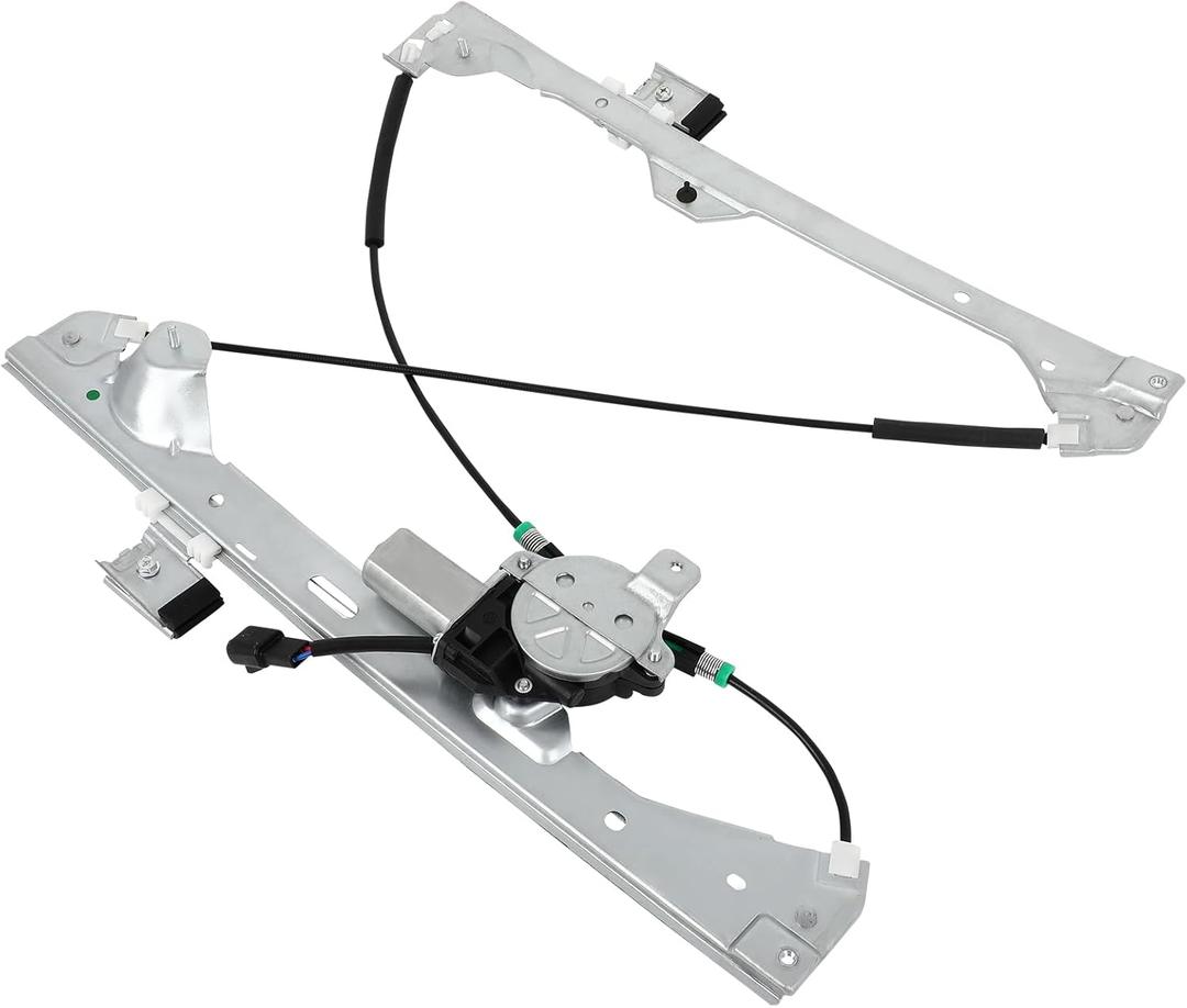 FINDAUTO Rear Left Side Power Window Regulator with Motor Replacement for 2007-2014 for Cadillac Escalade ESV, 2007-2013 for Cadillac Escalade EXT, 2007-2013 for Chevrolet for Avalanche, 741-444