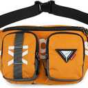 Fire First Evangelion Crossbody Fanny Pack - Packs for Men Women Sports Fashion Waist Bag Belt Bags Shoulder Chest Bags EVAFF-41 x EVA 41 Yellow
