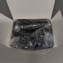 ZTANPS 100 PCS Disposable Face Masks, Black Disposable Masks, 3 Ply Protection Face Masks