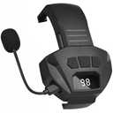 Bluetooth 5.4 Adapter with Mic for Walker's Shooting Earmuffs, Rechargeable Wireless Receiver, Hands-Free Call, 50H Battery Life (Black)