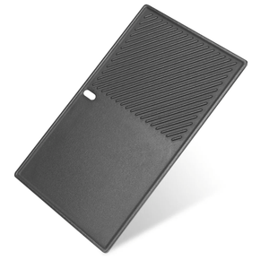 QuliMetal 66089 Griddle for Weber Genesis II/LX 400 Series Grills, Grill Part for Weber GS4 Genesis 2 E410, E415, E435, S-435, LX E-440, Cast Iron for Weber Genesis ii Griddle Insert