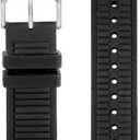 Citizen CZ Smart 22mm smartwatch interchangeable strap (Black Silicone)