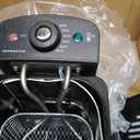 OVENTE Electric Deep Fryer 2L Capacity, Lid with Viewing Window, Adjustable Temperature, Removable Frying Basket & Cool Touch Handle, 1500W Power, Easy to Clean Stainless Steel Body, Copper FDM2201CO
