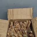 Fatwood Fire Starter Sticks 10lb Box - Indoor or Outdoor 100% All Natural Pine Fire Starters for Campfires, Fireplace, Firepit, Wood Stove, or BBQ Grill - Kindling Wood Firewood Lighter by Pure Garden