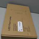 Dimmable Floor Lamp with RemoteFloor Lamps for Living Room Bedroom OfficeAdjustable Brightness (10%-100%)and Color Temperature (3000k- 6000k )Standing Lamp Tall Lamp with Foot Switch (black)