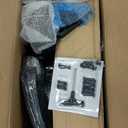 YFO Big and Tall Office Chair 500LBS - Computer Desk Chair with Adjustable Lumbar Support, Heavy Duty Ergonomic Mesh with 360 Rotation 4D Arm and Extra Wide Comfty Seat, Quiet Wheels for Adults