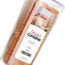 Tafura Bread Container - BPA Free Plastic Bread Box - Container/Holder for Homemade Loaves and Baked Goods with White Airtight Lid
