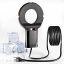 500 Watt Bird Bath De-Icer with Thermostat, Cast Aluminum Submersible Chicken Water Heater, Heated Bird Bath, Power Cord 9.8 Ft