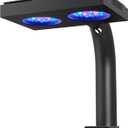 NICREW HyperReef 100 Gen 2 Reef LED Light, 100W Reef Aquarium Lighting for SPS LPS Corals and Saltwater Fish Tanks, Enhanced Violet and Blue Spectrum, Wide Angle Lens, 5 Channels Fully Programmable