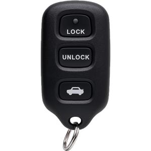 Keyless Entry Key Fob Replacement Compatible with 2002 2003 2004 2005 2006 Toyota Camry Corolla Remote Key Matix Pontiac Vibe with FCC GQ43VT14T, 315MHz