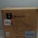 Retractable Garden Hose Reel, 1/2 in x 125 ft Wall Mounted Hose Reel, 10-Pattern Spray Nozzle, Any Length Lock/Slow Return System/Wall Mounted/180Swivel Bracket