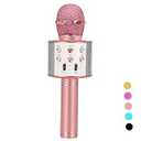 Kids Karaoke Microphone for Girl Toys: Christmas Birthday Gifts Ideas for 3 4 5 6 7 8 9 10 Year Old Girls 