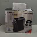 Espresso Maker for Nespresso Capsule, Lavazza Blue Capsule & Coffee Powder, 19 Bar Pump Pressure Makes Authentic Espresso Coffee, Mini Espresso Coffee Machines with Removable Water Tank.