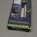 Norelco Philips Multigroom 7000 Series, All-in-One Trimmer, Beard Trimmer and Hair Clipper, 19-Piece Men's Grooming Kit for Beard, Head, Hair, Body, and Face, Soft Pouch, MG7910/49