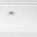 DreamLine SlimLine 42 in. D x 42 in. W x 2 3/4 in. H Center Drain Single Threshold Shower Base in White, DLT-1142420