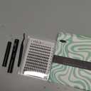 Lash Clusters Kit 0.05mm Individual Lashes, 3D Wispy Lashes, 0.1mm Super Thin Band Resuable Natural Lashes,D Curl Faux Mink Lashes,108pcs Lash Extension (Green Soul-D-0.05-8-16mix-Kit)