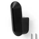 4 Pack Wall Mounted Robe & Towel Hooks for Bathrooms Black Wall Hooks for Hanging Coat Hooks Kitchen Heavy Duty