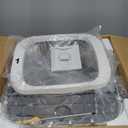 Automatic Cat Litter Box Self Cleaning - APP Control and Weight Monitoring - Ultra-Quiet, Medium Cats and Kittens Litter Box, Safe Anti-Pinch【Assembly Required】