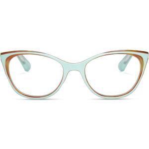 2SeeLife Narrow Cat Eye Reading Glasses for Women SmallMedium Fit, Sturdy Frame, Spring Hinges, Stylish Cateye Readers, Pastel Blue, +1.75