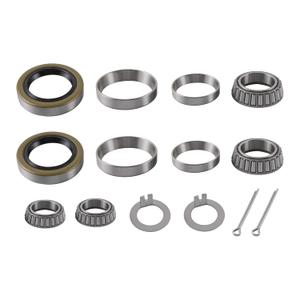 Trailer Axle Bearing Kit L68149/L68111 L44649/L44610 Grease Seal 171255TB 10-19 I.D. 1.719'' for #84 Spindle 3500 LB Trailer Axles (Set of 2)
