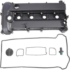 Engine Valve Cover with Gasket fits for Mazda 3 2.0L/2.5L 2010-2013, fits for Mazda 5 2.3L/2.5L 2009-2015, fits for Mazda 6 2.5L 2011-2013, fits for Mazda CX-7 2.5L 2010-2012, #L502-10-210E L50210210E