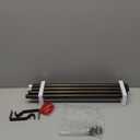TONIAL Curtain Rods 32 to 58 Inch(2.6-4.8ft), Telescoping Splicing 3/4 Drapery Rods for Windows 20 to 53 Inch(1.7-4.4ft)32 to 58 Inch Decorative Single Rod with Small Cap Finial, Bronze