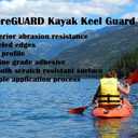 Kayak Keel Guard 4" Width Black Kayak Canoe Protective Guard Abrasion Resistance