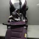 Baby Trend Hybrid SI 3-in-1 Combination Booster Seat, Dash Plum Side-Impact Protection, 3-Stage Growth Design, Adjustable Headrest, Cushioned Comfort